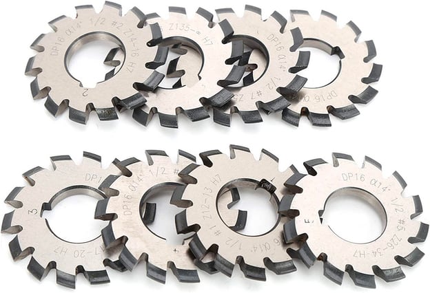 Spur Gear Cutter Set