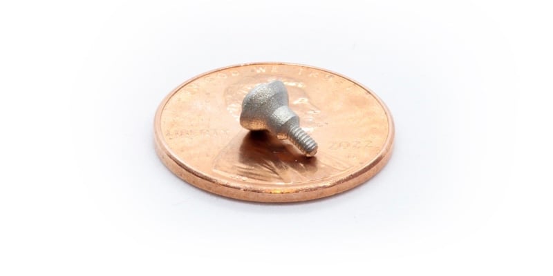 3d printed steel screw