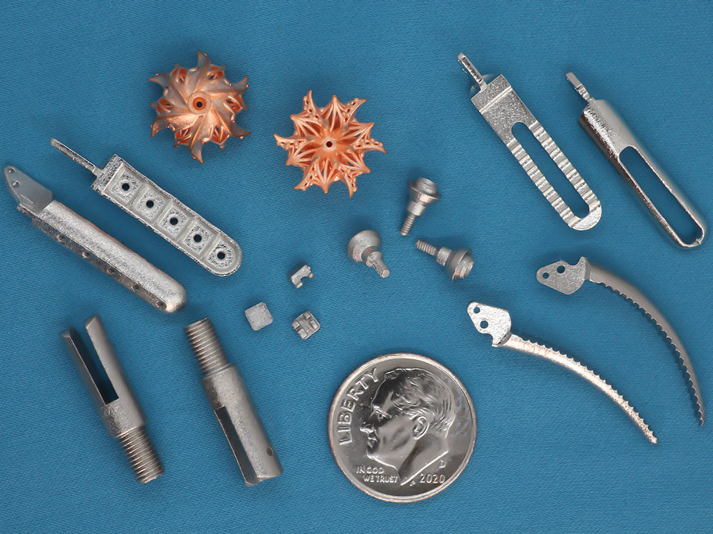 Micro 3D Printed Parts